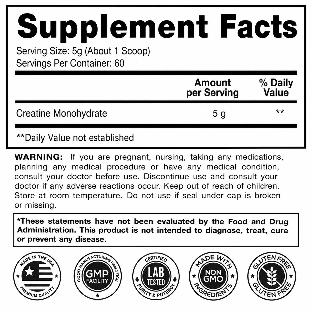 Creatine Monohydrate